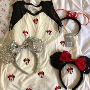 Disney outfit tank plus ears